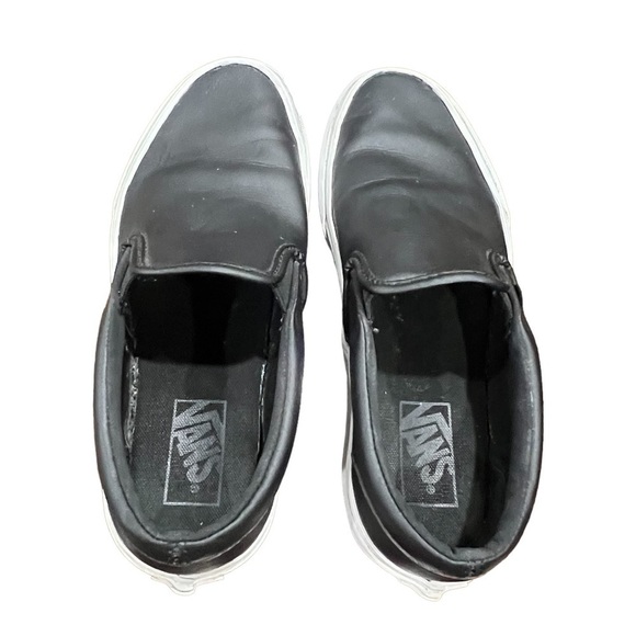 Vans Black Slip-On Shoes Size 7 Women’s/8 1/2 Men’s - Picture 6 of 9